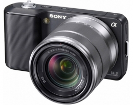 Фотоаппарат Sony NEX-C3 Kit 18-55 mm and 16 mm black