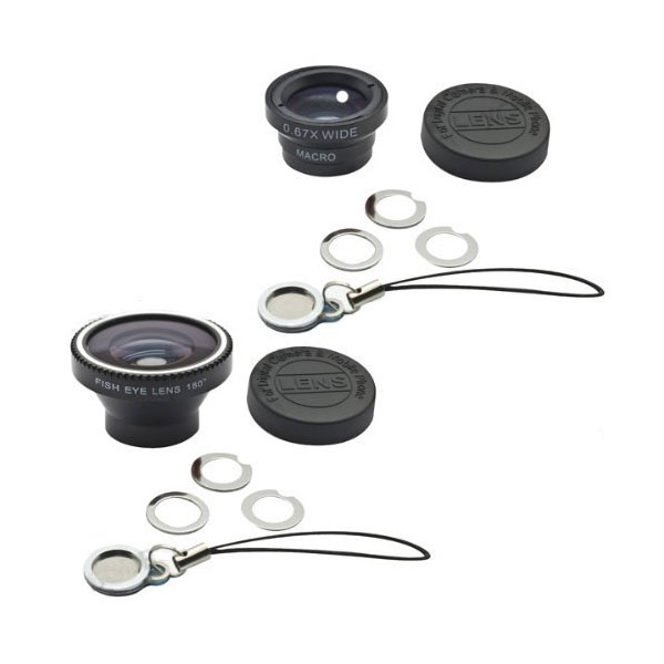 VicTsing Magnetic Detachable: Fish Eye Lens + Wide Angle + Macro Lens Kit - Изображение 4
