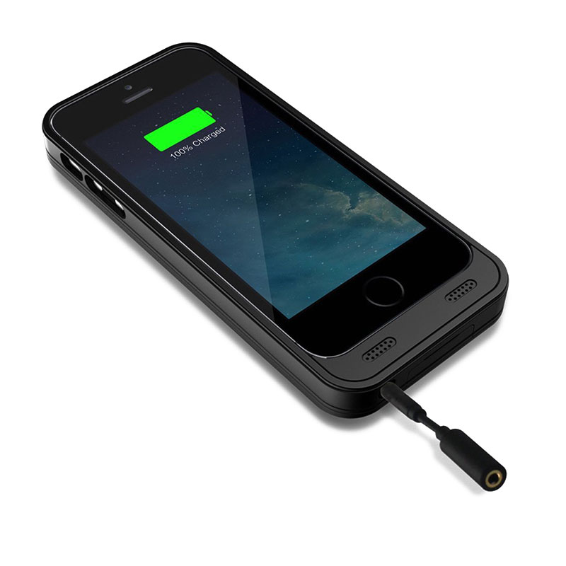 Чехол-батарея Maxboost Atomic S Protective Battery Case Matte Black - iPhone 5/5s - Изображение 4