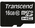 Карта памяти Transcend ULTIMATE 16 GB Class 10 +  USB Adapte...