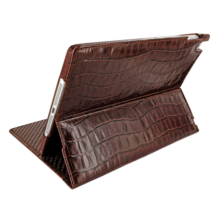 Чехол Piel Frama Cinema Magnetic Leather Case Crocodile Brown для iPad Air