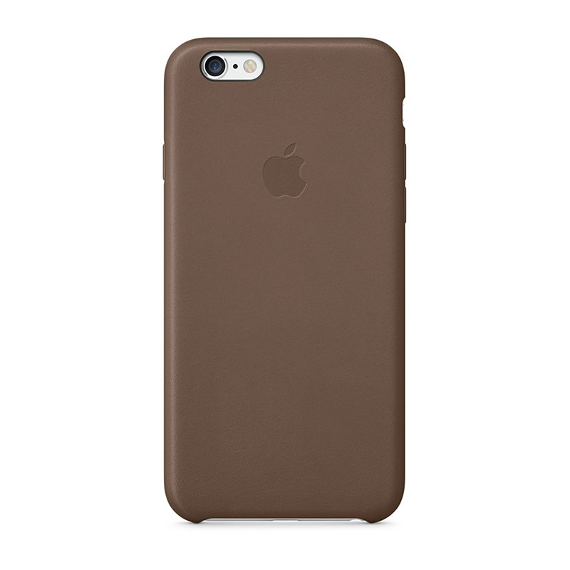 Apple iPhone 6 Leather Case Brown - 5