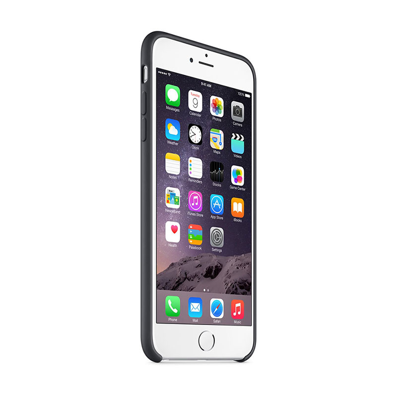 Apple iPhone 6 Plus Silicone Case Black - 4