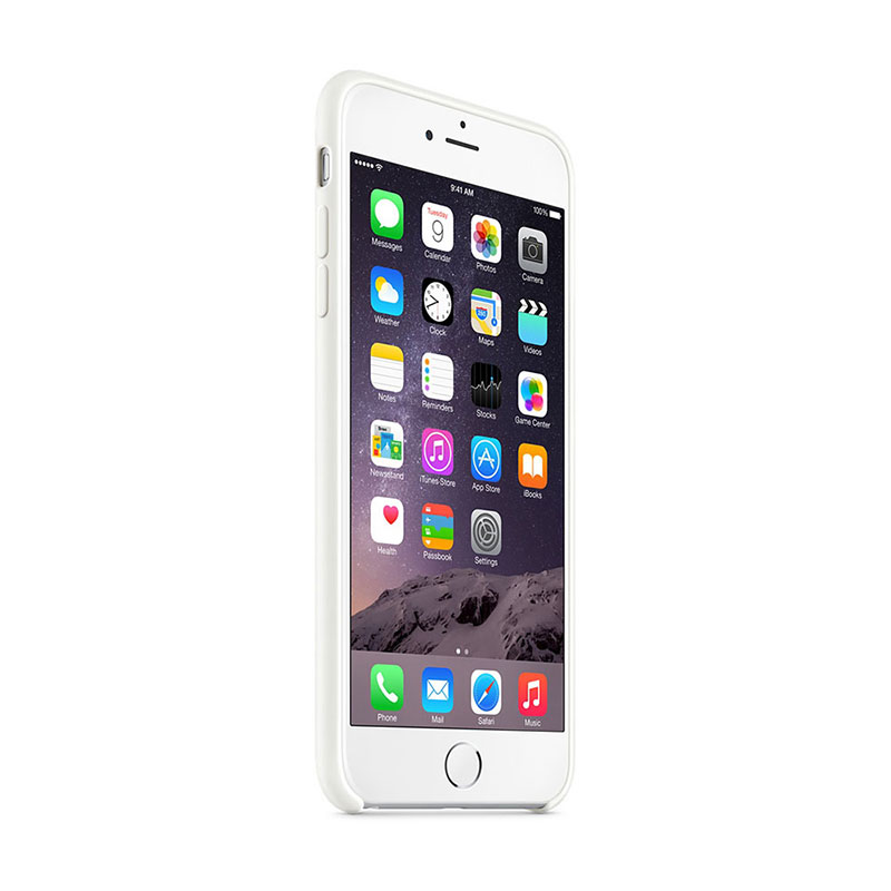Apple iPhone 6 Plus Silicone Case White - 4