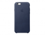 Чехол Apple iPhone 6/6s Plus Leather Case - Midnight Blue (M...