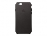 Чехол Apple iPhone 6/6s Plus Leather Case - Black (MKXF2)