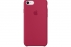 Чехол Apple Silicone Case LUX copy Rose Red для iP...