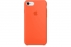 Чехол Apple Silicone Case LUX copy Spicy Orange дл...