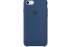 Чехол Apple Silicone Case LUX copy Blue Cobalt для...