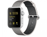 Apple Watch Sport 38mm Series 2 Silver Aluminum Case with Pe...