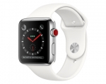 Apple Watch 42mm Series 3 GPS + Cellular Stainless Steel Cas...
