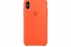 Чехол Apple Silicone Case LUX Copy Spicy Orange дл...