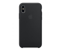 Чохол Lux-Copy Apple Silicone Case для iPhone X Bl...