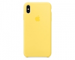 Чохол Lux-Copy Apple Silicone Case для iPhone XR Canary Yell...