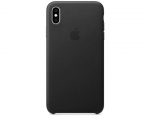 Чохол Apple Leather Case для iPhone Xs Black (MRWM2)