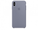 Чохол Apple Silicone Case для iPhone Xs Lavender Gray (MTFC2...
