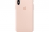 Чохол Apple Silicone Case для iPhone Xs Pink Sand ...
