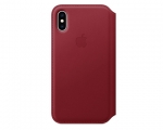 Чохол-книжка Apple Leather Folio для iPhone Xs RED (MRWX2)