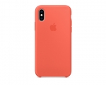 Чехол Lux-Copy Apple Silicone Case для iPhone Xs Nectarine (...