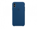 Чехол Lux-Copy Apple Silicone Case для iPhone Xs Blue Horizo...