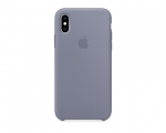 Чехол Lux-Copy Apple Silicone для iPhone Xs Case Lavender Gr...