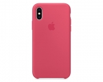 Чохол Lux-Copy Apple Silicone Case для iPhone Xs Hibiscus (M...