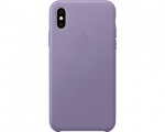 Чохол Apple Leather Сase для iPhone Xs Lilac (MVFR2)