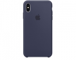 Чохол Apple iPhone XS Max Silicone Case Midnight Blue (MRWG2...