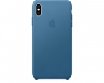 Чохол Apple Leather Case для iPhone Xs Max Cape Cod Blue (MT...