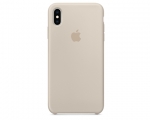 Чохол Apple Silicone Case для iPhone Xs Max Stone (MRWJ2)