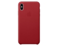 Чохол Apple Leather Case для iPhone Xs Max Red (MR...
