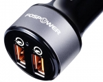 Автомобильная зарядка FosPower Dual 2.4A Port Rapid USB Car ...