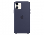 Чехол Lux-Copy Apple Silicone Case для iPhone 11 Midnight Bl...
