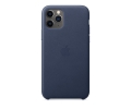 Чохол Apple Leather Case Midnight Blue для iPhone ...