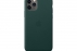 Чехол Apple Leather Case Forest Green для iPhone 1...