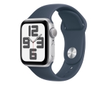 Apple Watch Series SE 2 2023 GPS 44mm Silver Aluminum Case w...