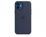 Чохол Apple Silicone Case Deep Navy для iPhone 12/12 Pro wit...