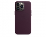 Чехол Apple Leather Сase with MagSafe для iPhone 13 Pro Dark...
