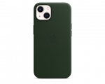 Чохол Apple Leather Сase with MagSafe для iPhone 13 Sequoia ...