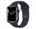 Apple Watch Series 7 GPS 45mm Midnight Aluminum Midnight Spo...