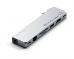 Хаб Type-C Satechi Aluminum USB-C Pro Hub Max Silver (ST-UCP...