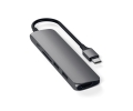 Хаб Satechi Aluminum USB-C Slim Multi-Port Adapter...