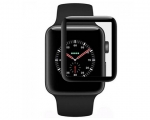 Защитное стекло BlueO 3D для Apple Watch 42mm Black (pb342)