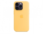 Чохол Apple Silicone Case with MagSafe для iPhone 14 Pro Sun...