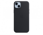 Чохол Apple Leather Сase with MagSafe для iPhone 14 Midnight...