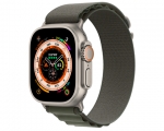Apple Watch Ultra GPS + Cellular 49mm Titanium Case with Gre...
