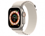 Apple Watch Ultra GPS + Cellular 49mm Titanium Case with Sta...