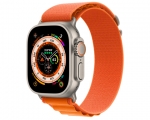 Apple Watch Ultra GPS + Cellular 49mm Titanium Case with Ora...