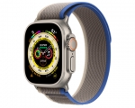 Apple Watch Ultra GPS + Cellular 49mm Titanium Case with Blu...