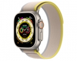 Apple Watch Ultra GPS + Cellular 49mm Titanium Case with Yel...